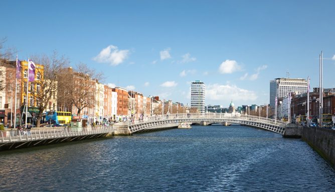 Liberty Hall on Dublins Liffey